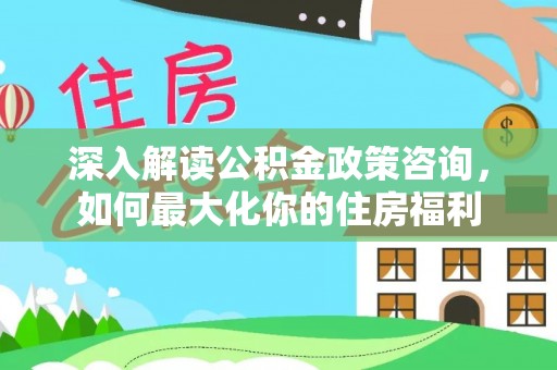 西乌旗深入解读公积金政策咨询，如何最大化你的住房福利
